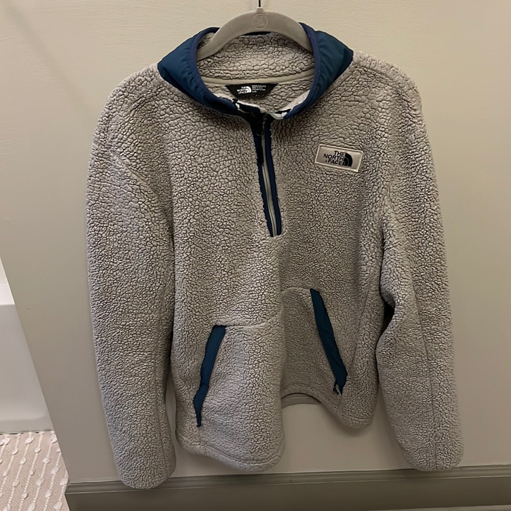 The North Face Men’s Quarter Zip Sherpa Large